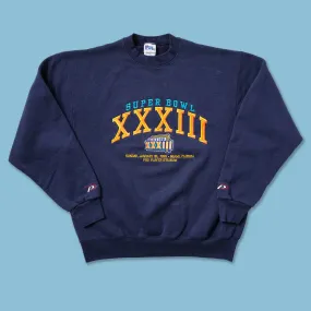 1999 Super Bowl Sweater Large