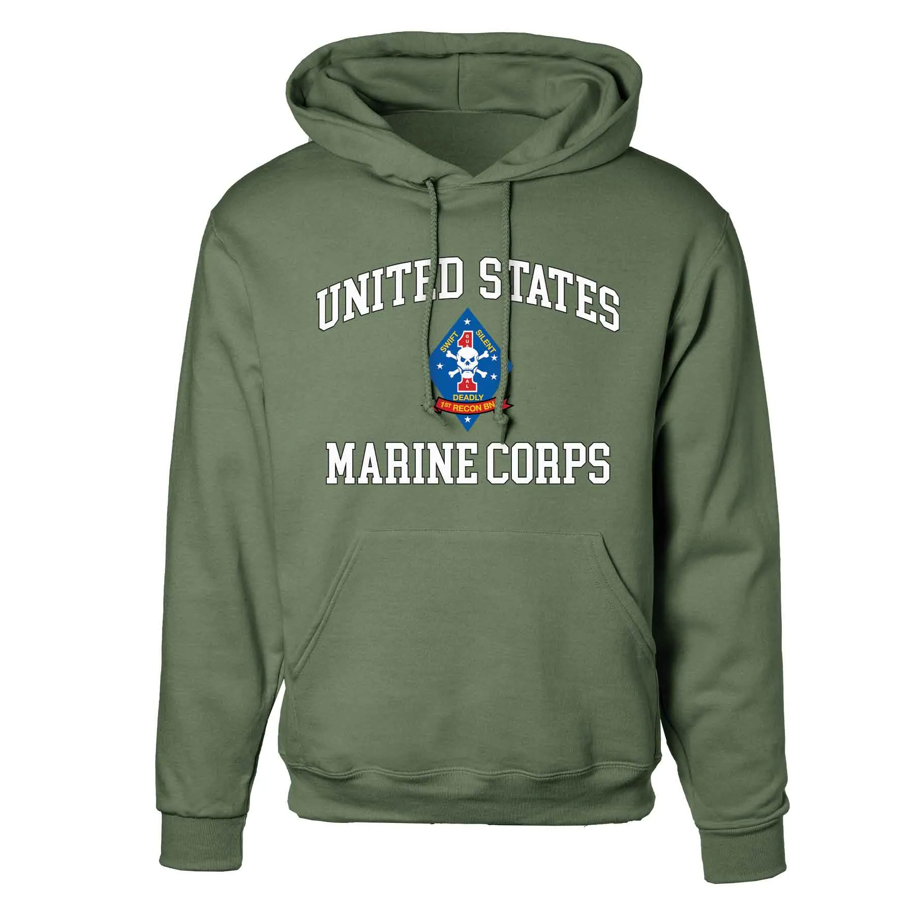 1st Recon Battalion USMC Hoodie