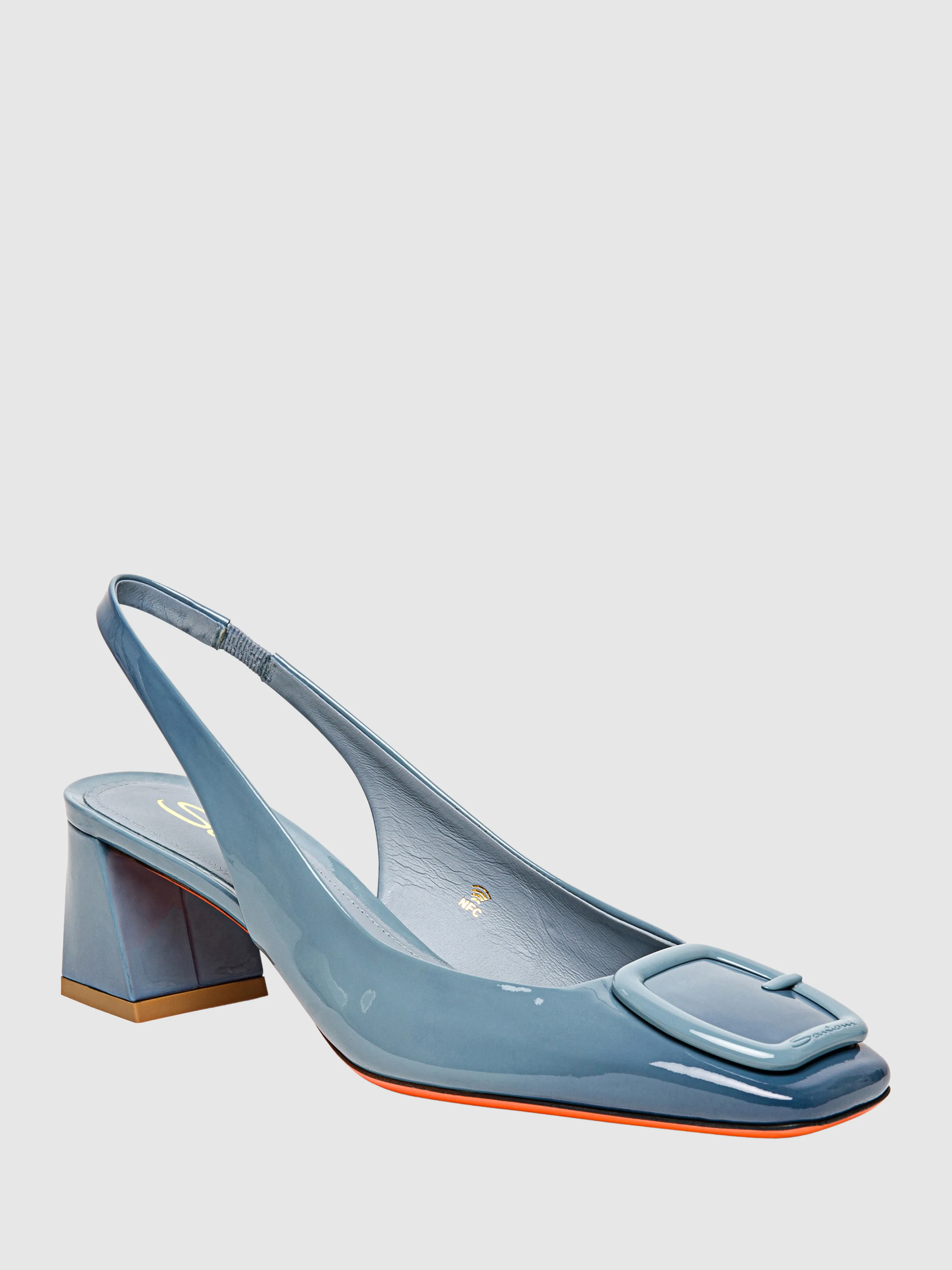 50mm Patent Slingback Degrade