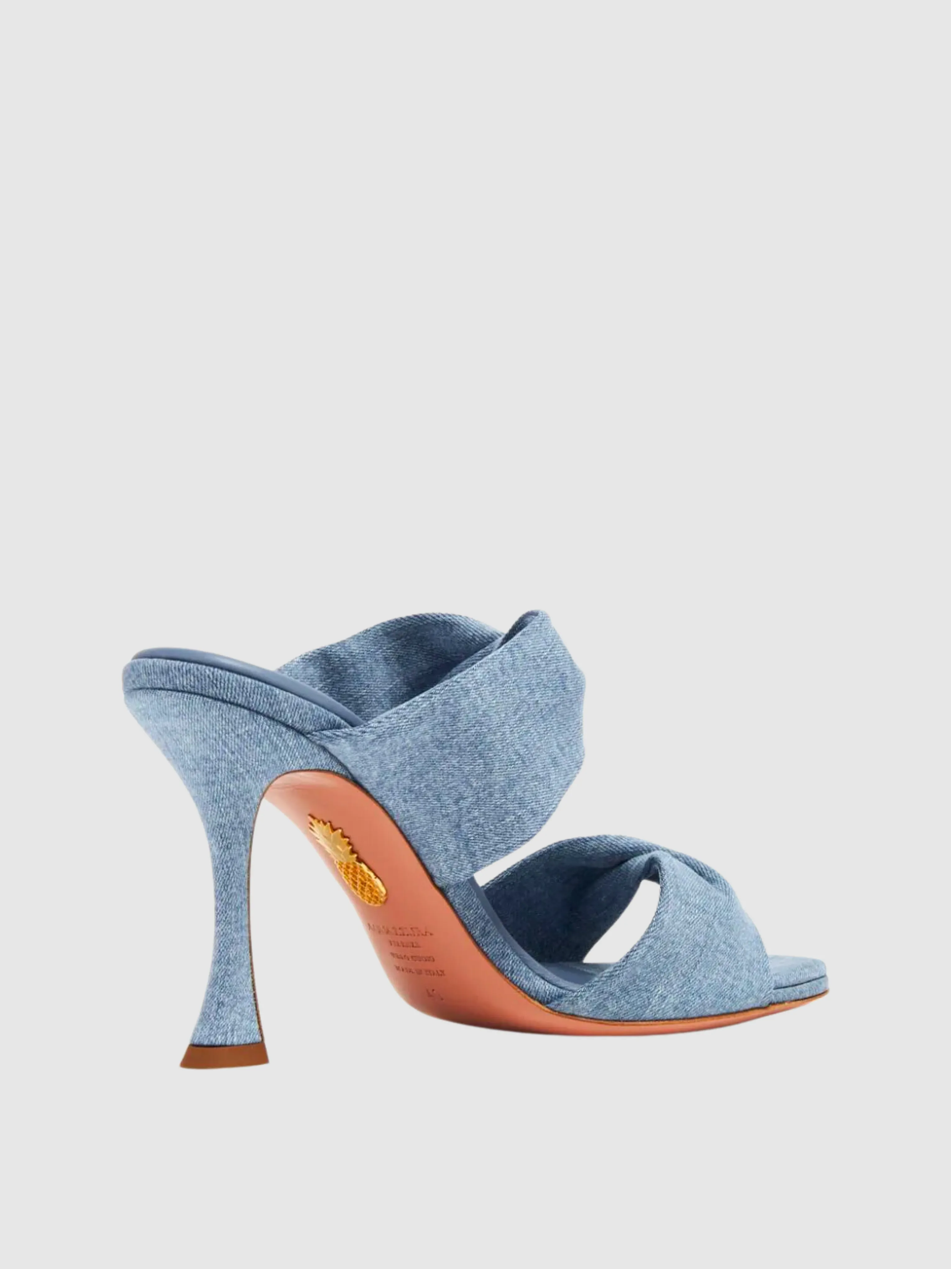 95mm Denim Twist Sandal