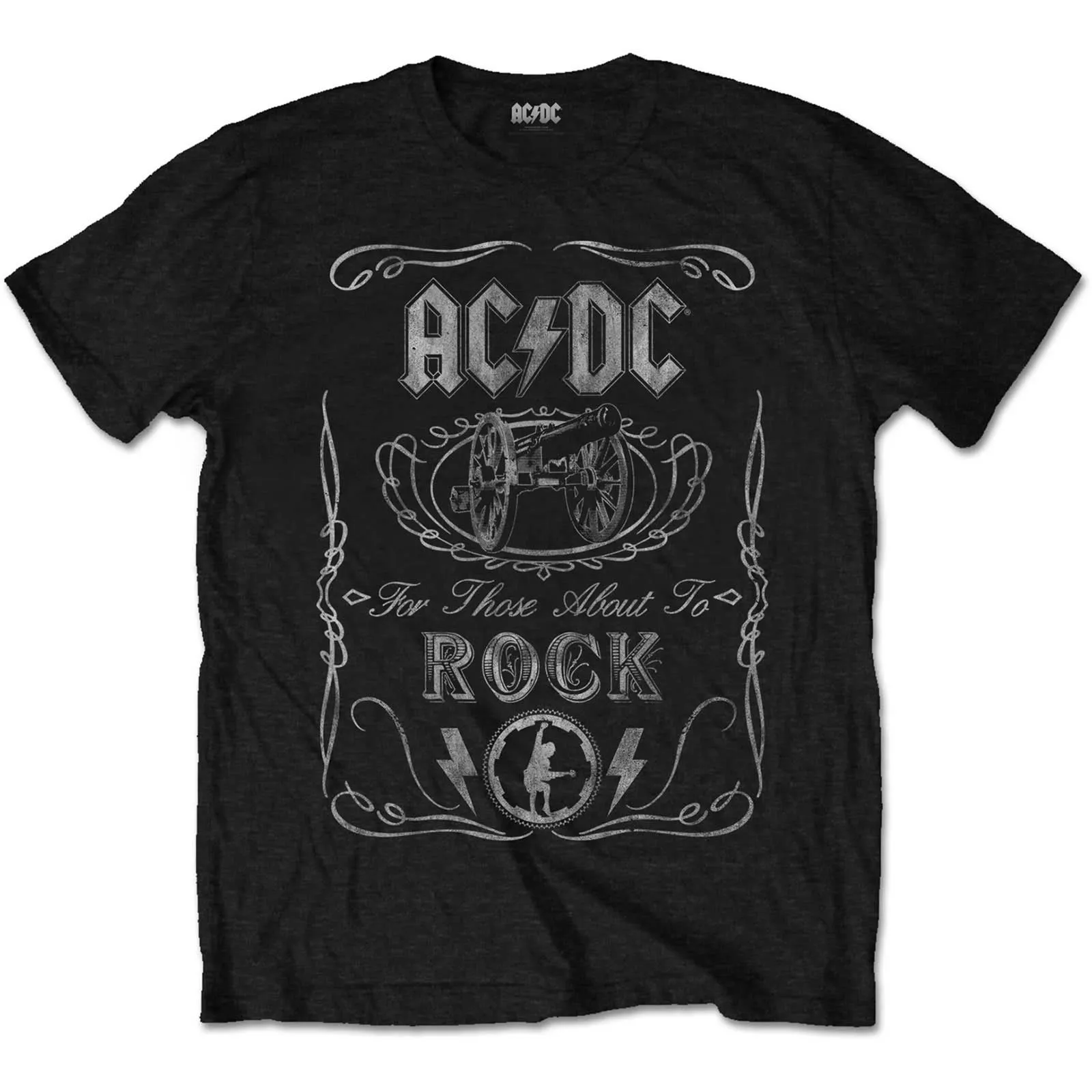 ACDC Vintage Cannon Swig Kids T-Shirt