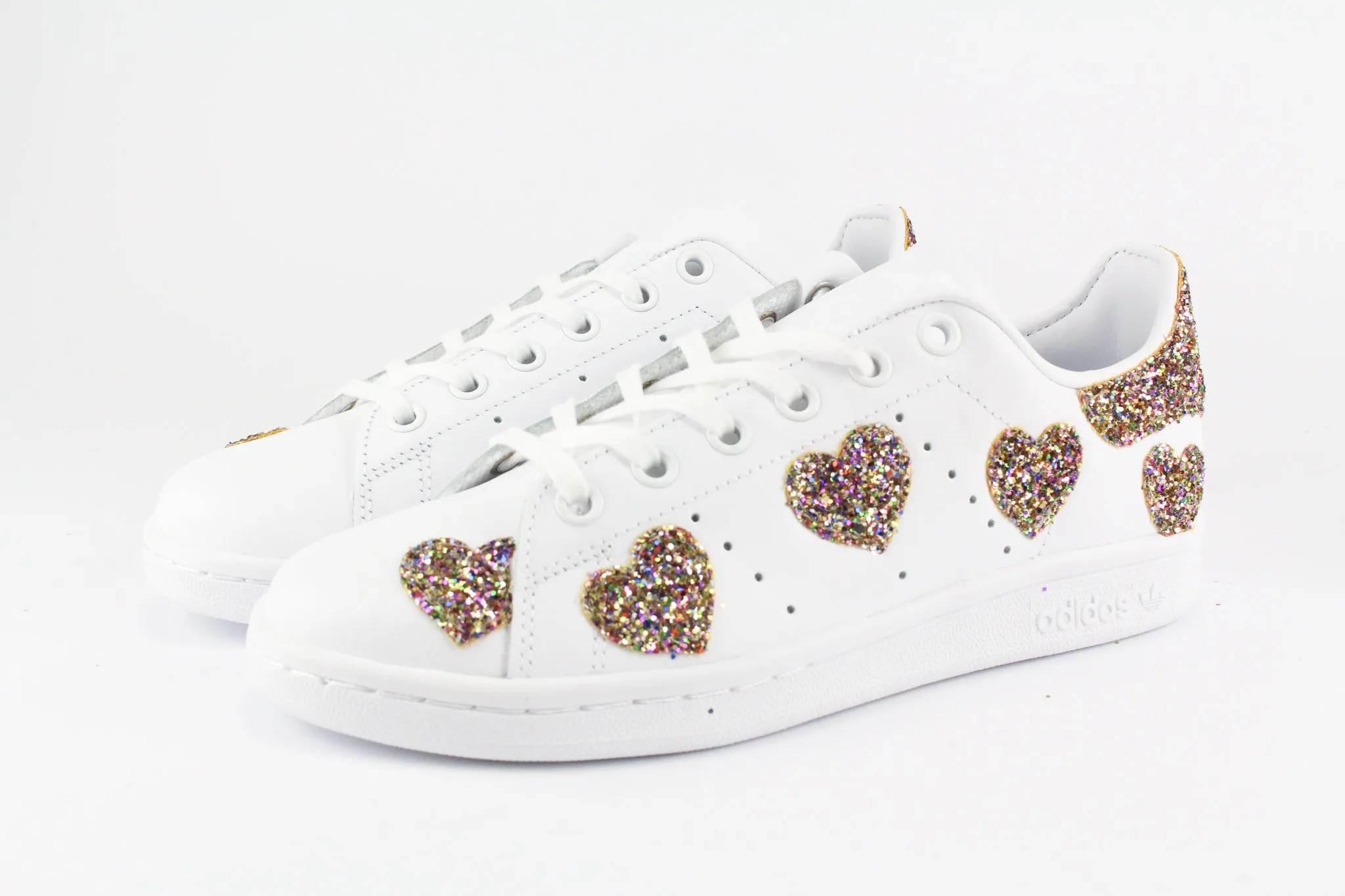 Adidas Stan Smith Cuori Multi Glitter