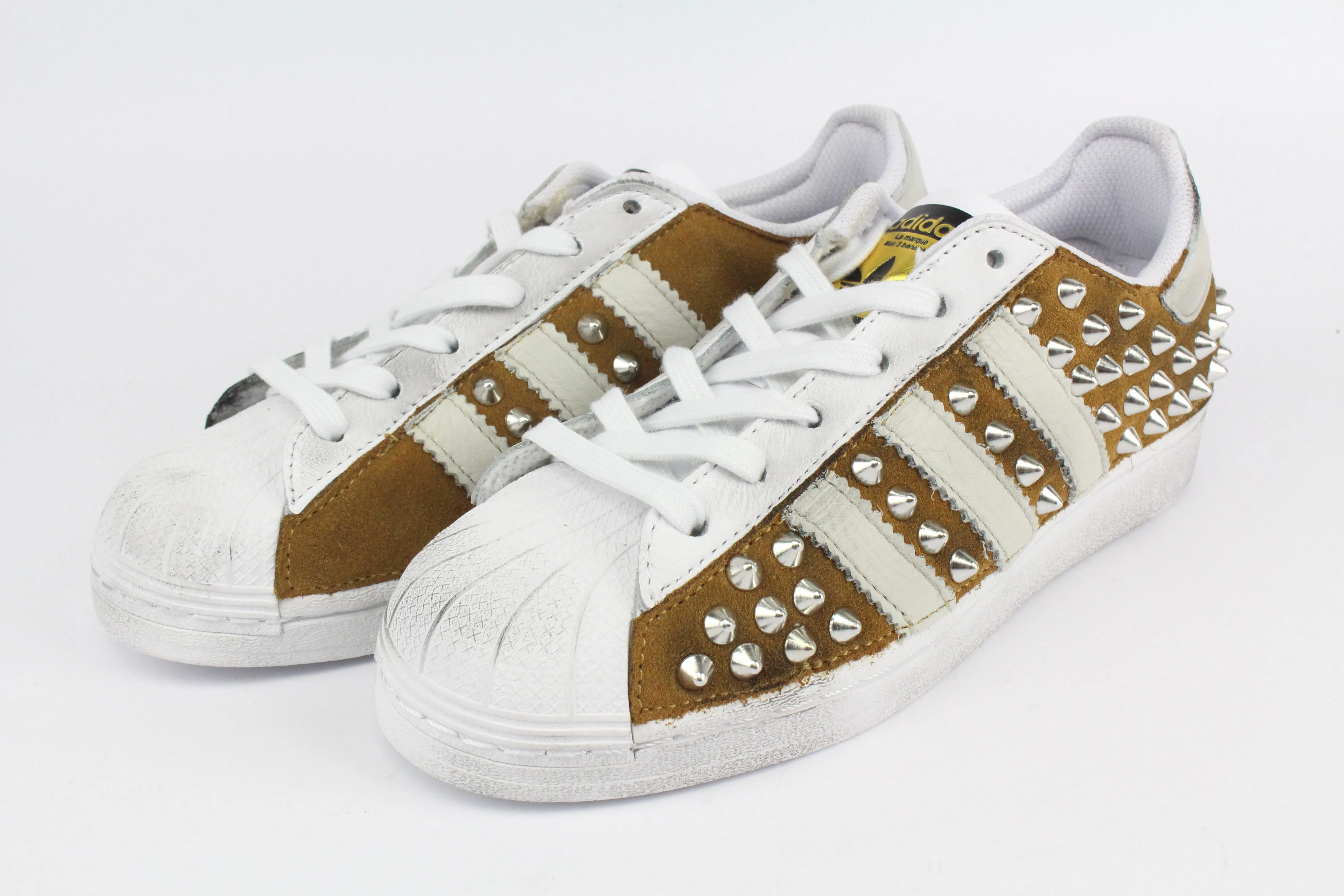 Adidas Superstar Total Camoscio & Borchie