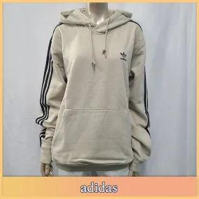 adidas  |Unisex Street Style Cotton Logo Hoodies & Sweatshirts