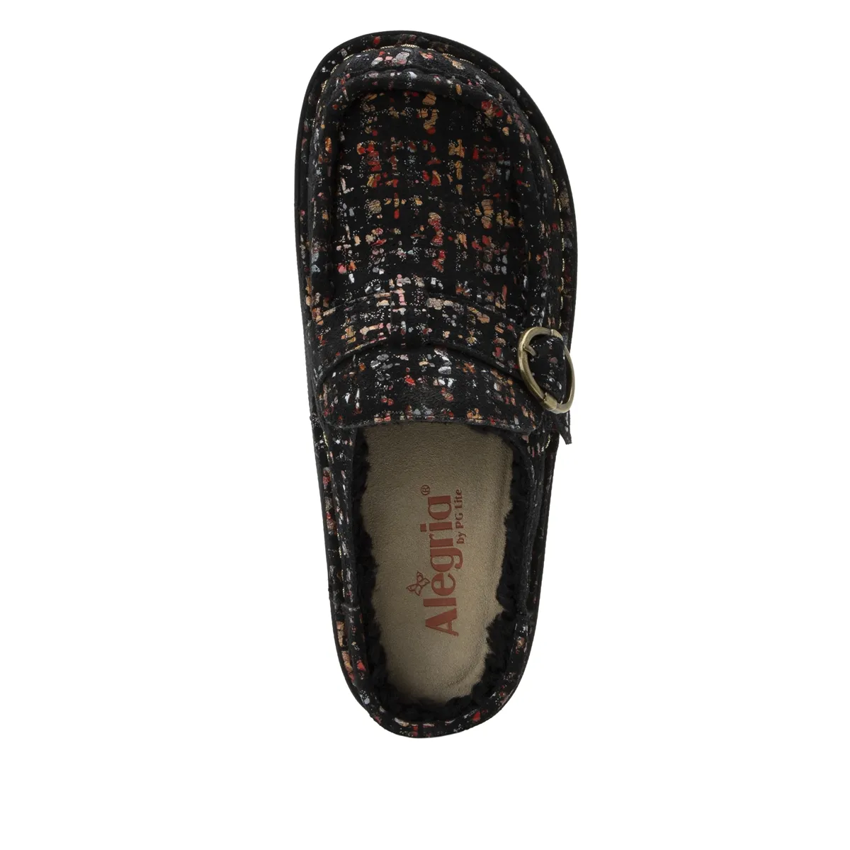 Alegria Womens Brigid Autumn Slip On Shoes- Tweed