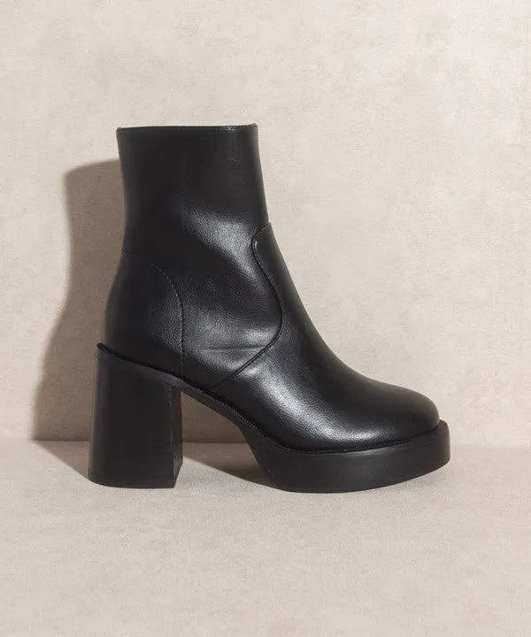 Alexandra Platform Ankle Boots