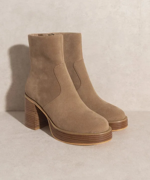 Alexandra Platform Ankle Boots