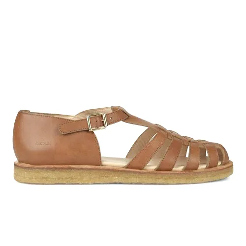 ANGULUS Strap sandal tan