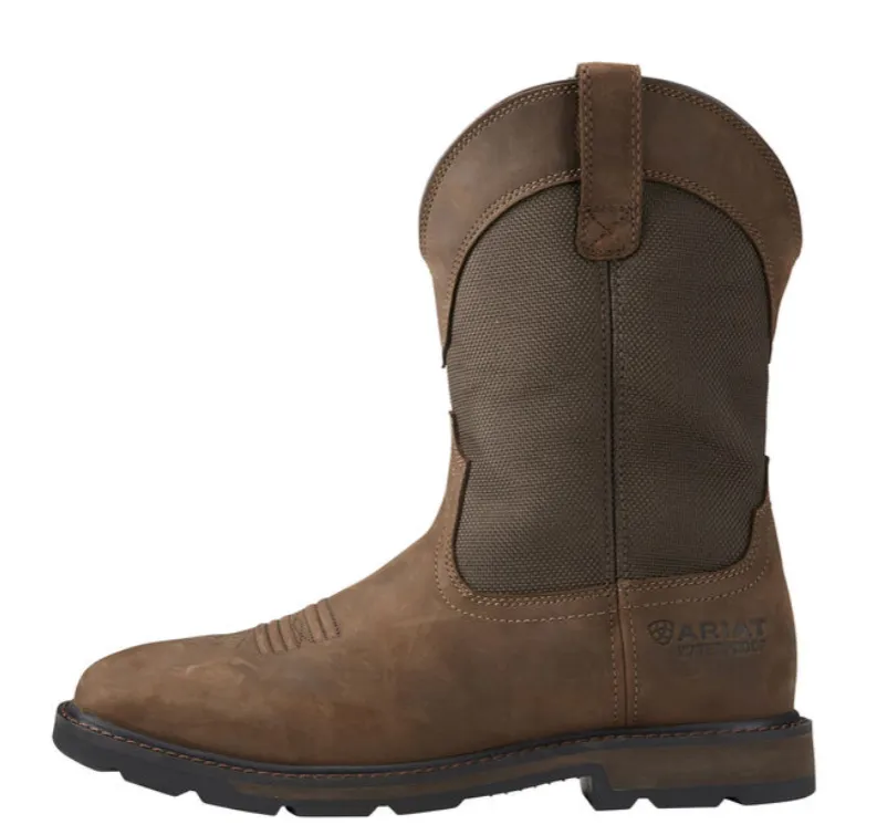 Ariat Groundbreaker Wide Square Toe Waterproof Work Boot