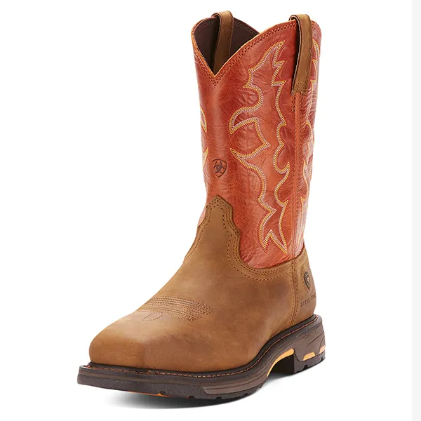 Ariat WorkHog Wide Square Toe Steel Toe Work Boot