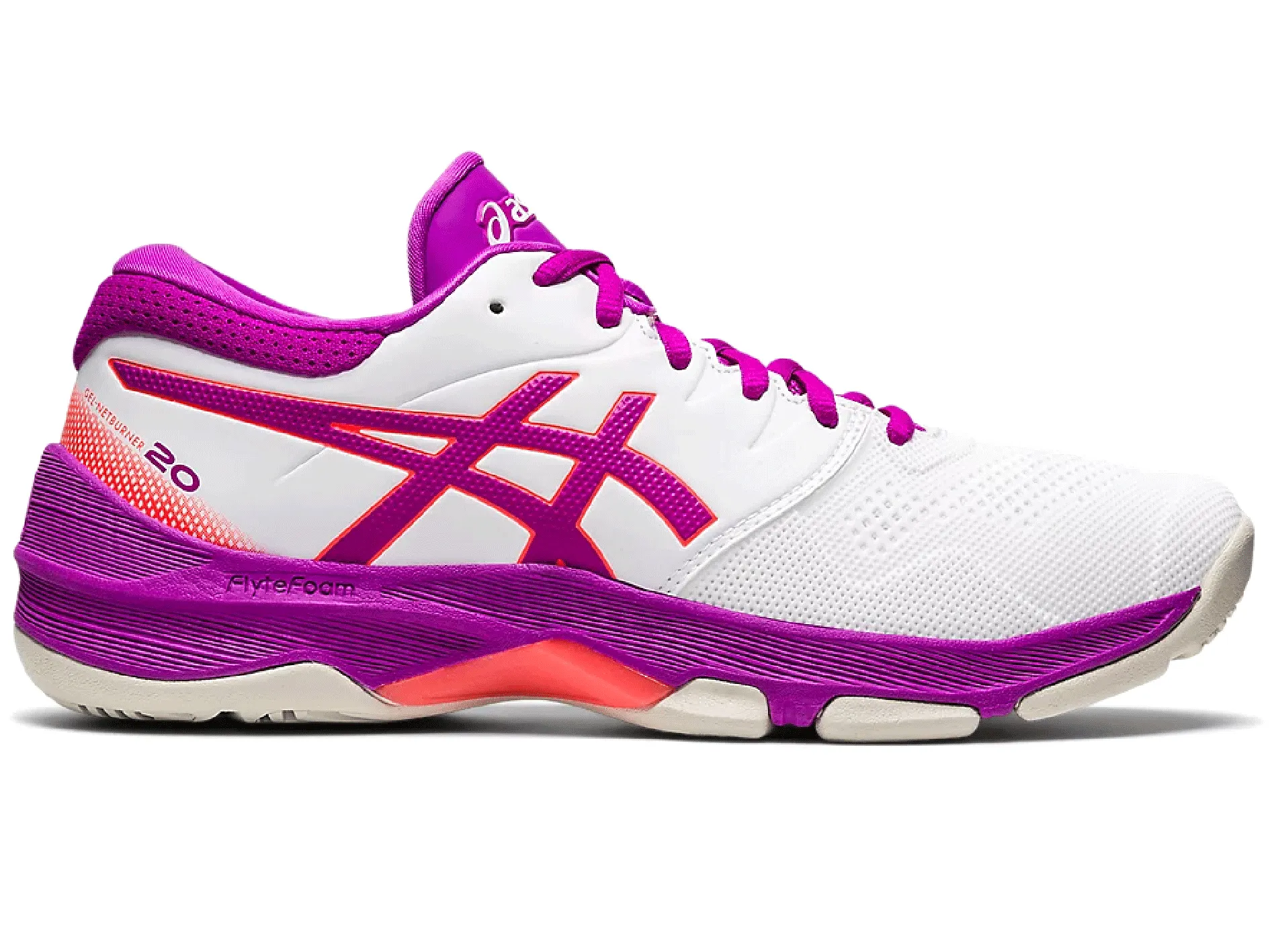 Asics Womens Gel Netburner 20 (D Width) <BR> 1072A039 105