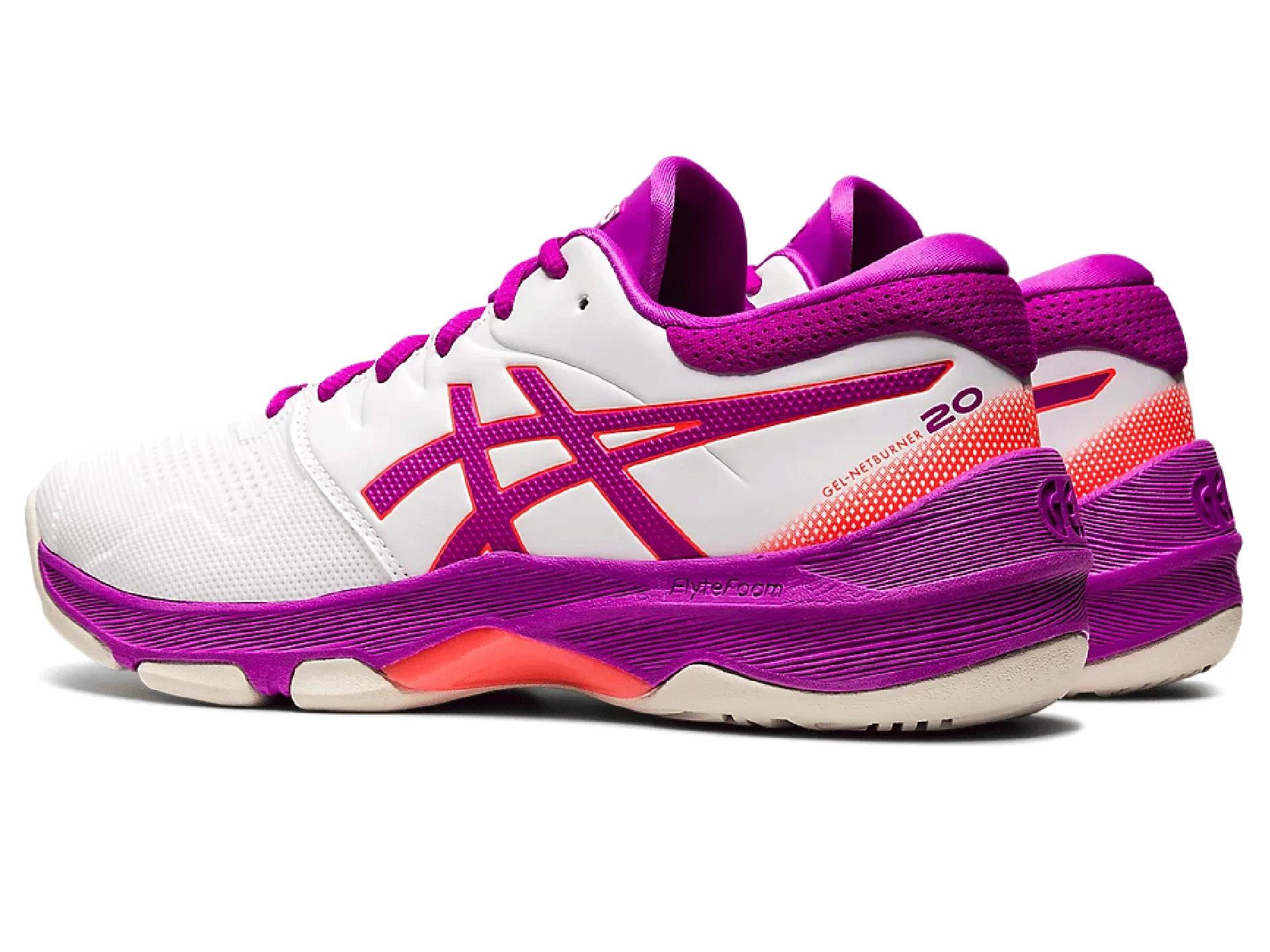 Asics Womens Gel Netburner 20 (D Width) <BR> 1072A039 105