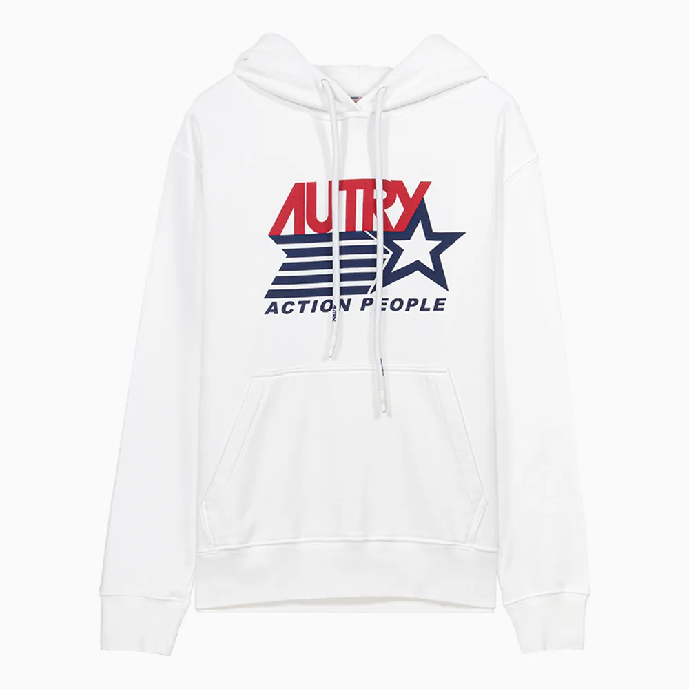 AUTRY  |Unisex Street Style Logo Hoodies & Sweatshirts