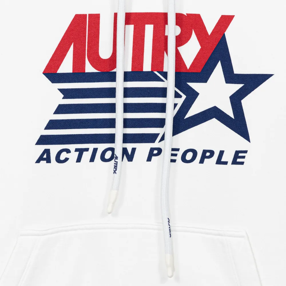 AUTRY  |Unisex Street Style Logo Hoodies & Sweatshirts