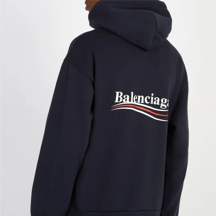 BALENCIAGA  |Long Sleeves Plain Cotton Logo Luxury