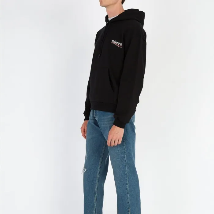 BALENCIAGA  |Long Sleeves Plain Cotton Logo Luxury