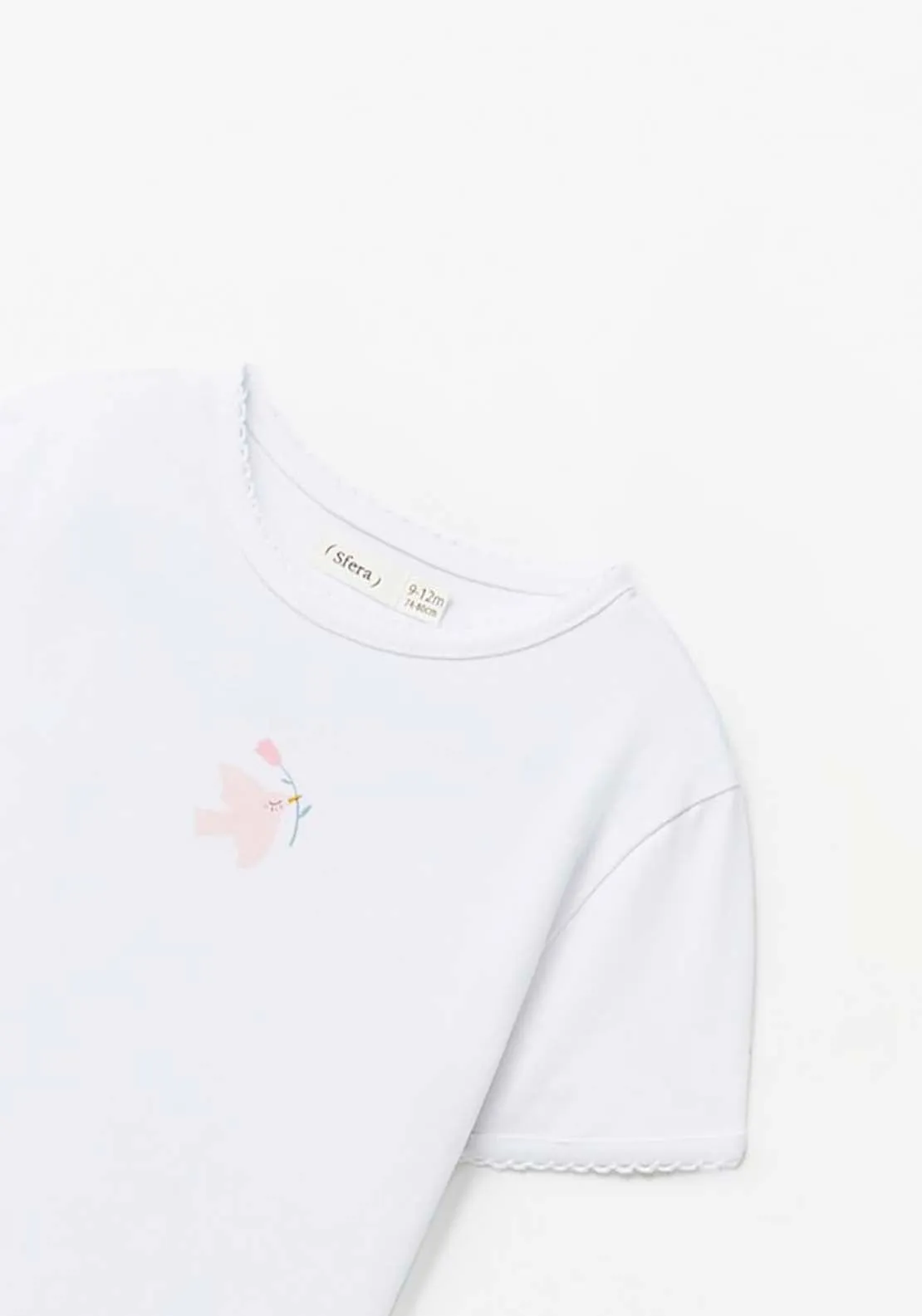 Basic Plain T-Shirt - White