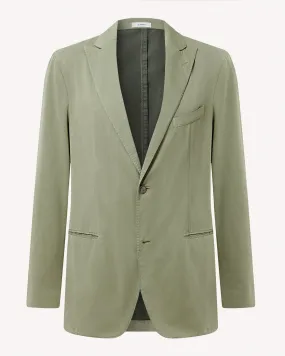 Boglioli SB2 Cotton Silk K-Jacket Suit - Olive