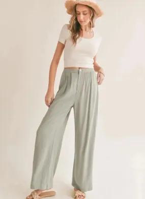 Botanical Linen Pants