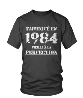 Cadeau Anniversaire, Fête d'Anniversaire, Fabriqué En 1984, Vieilli  La Perfection - VEAGFE1984