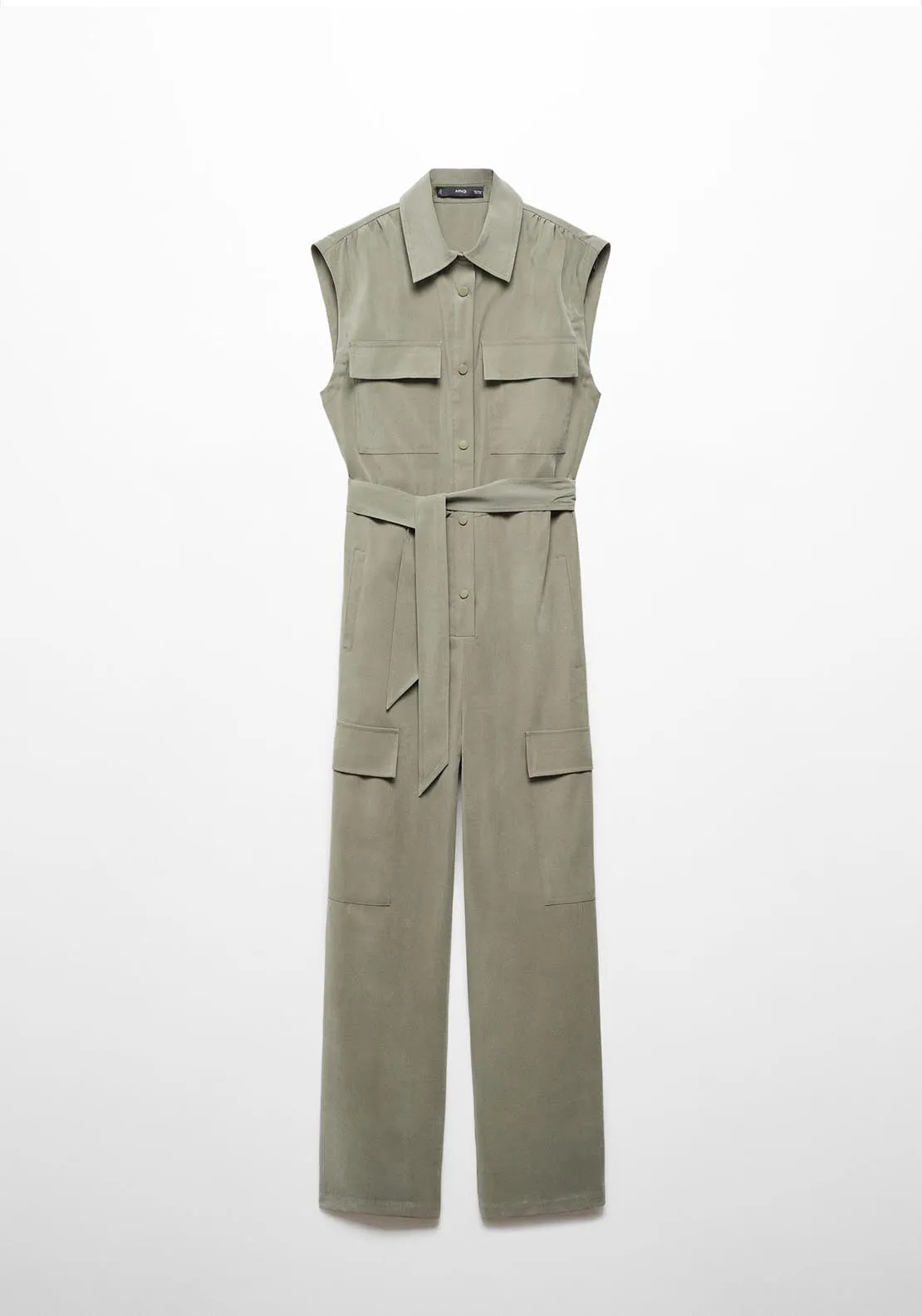 Cargo jumpsuit with pockets