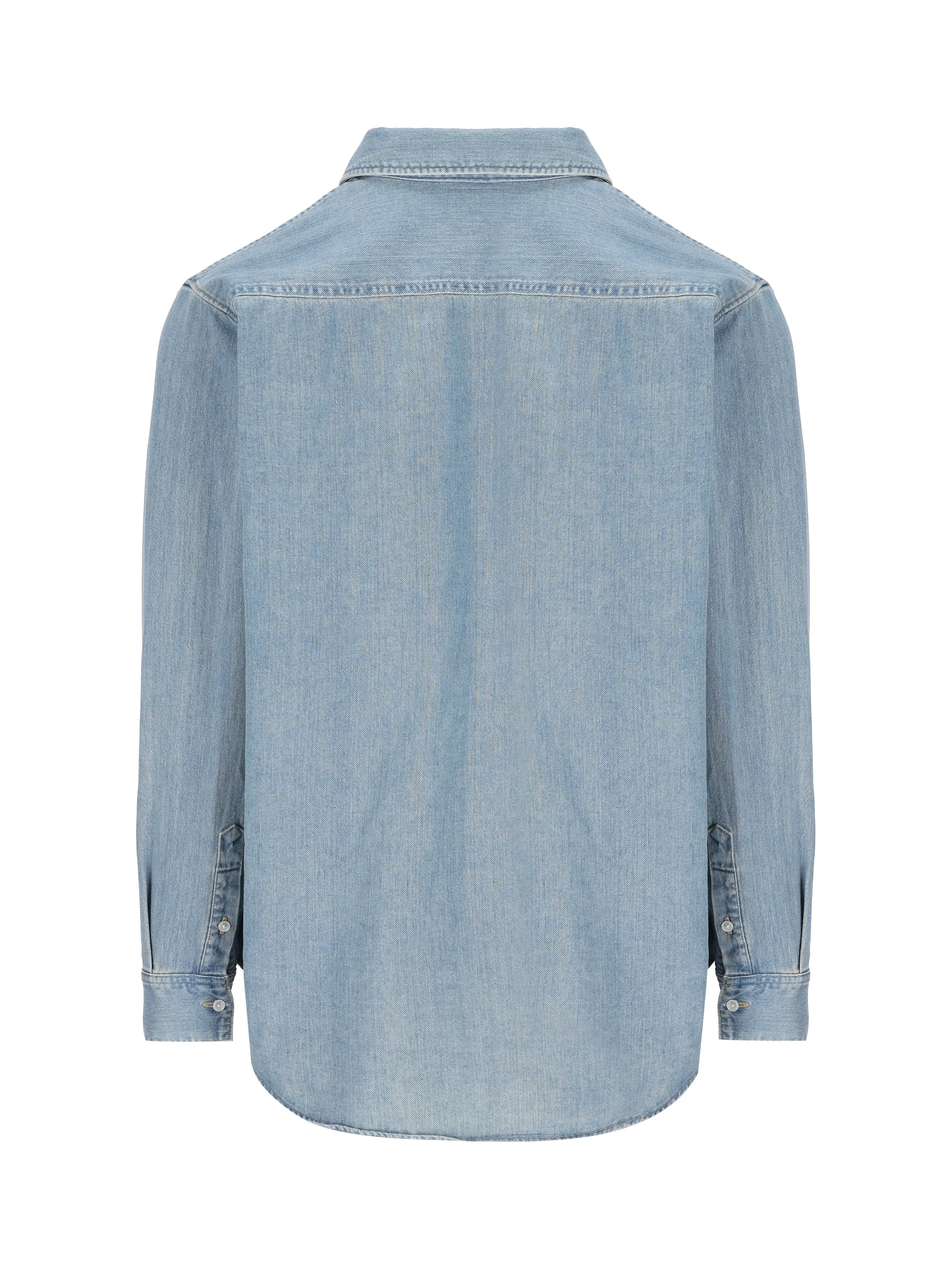 CELINE  |vintage stone indigo denim shirt