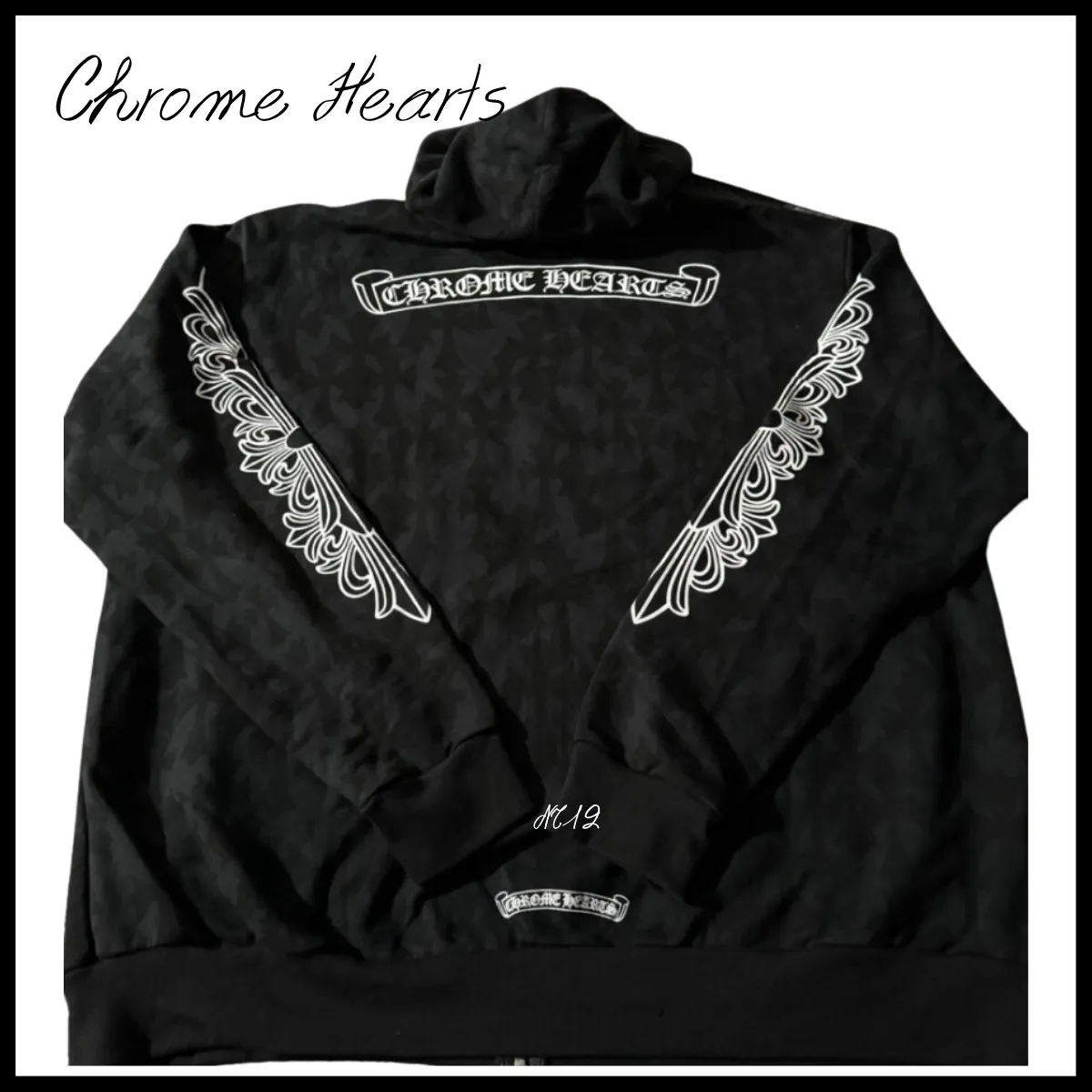 CHROME HEARTS  |Unisex Street Style Hoodies