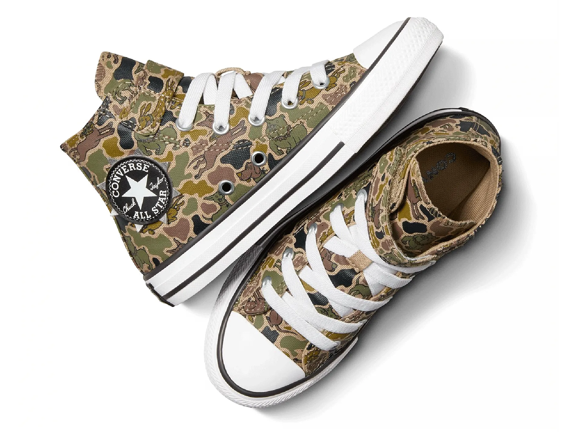 Converse Chuck Taylor All Star Youth Camo High Top <BR> A04757C