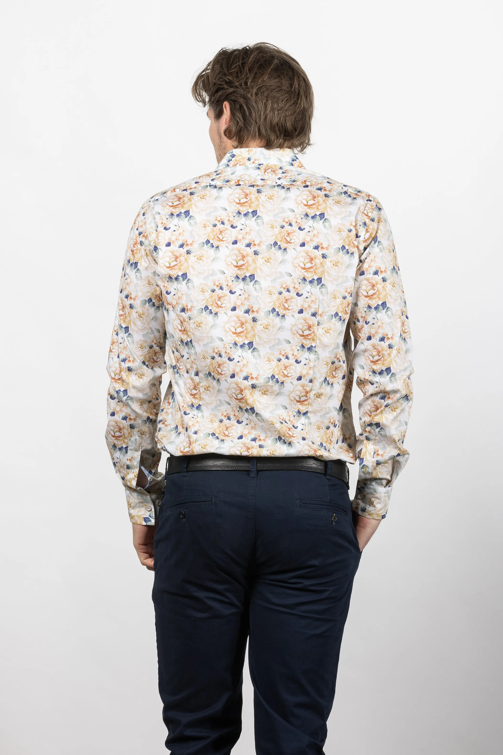 Cutler & Cutler - Blake Shirt - Pear Tree