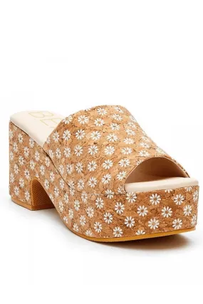 Daisy Cork Platform Heel