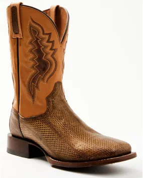 Dan Post Men's Exotic Water Snake Western Boot - Broad Square Toe