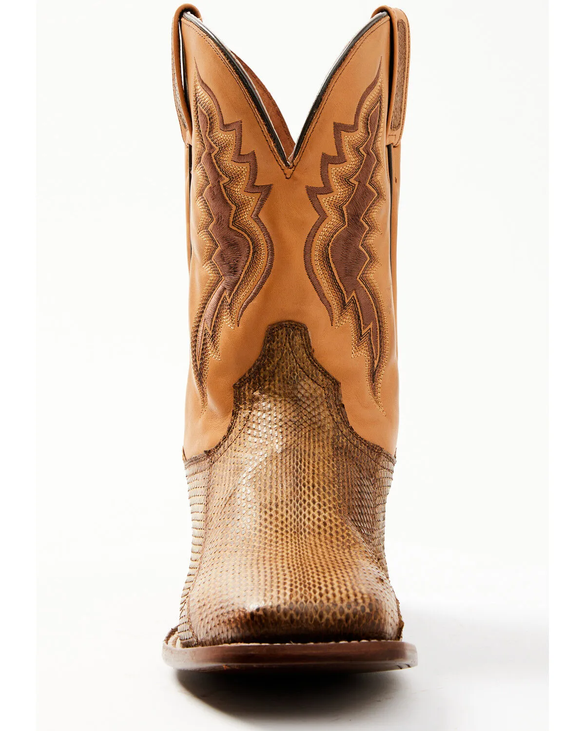 Dan Post Men's Exotic Water Snake Western Boot - Broad Square Toe