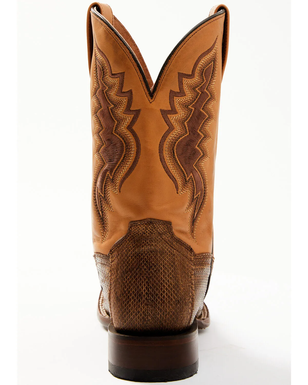 Dan Post Men's Exotic Water Snake Western Boot - Broad Square Toe