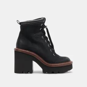 Dommie Boots Black Nubuck | Black Winter Platform Boots– Dolce Vita 6950765002818