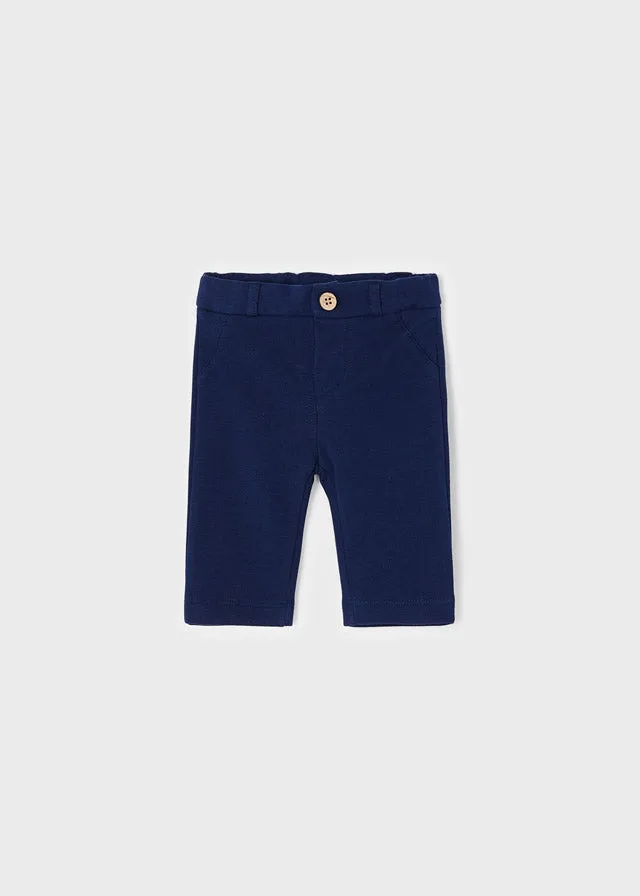 Dressy pants for newborn boy - Night blue