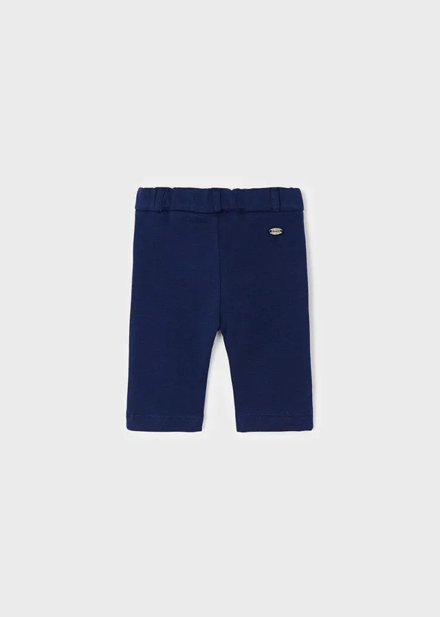 Dressy pants for newborn boy - Night blue