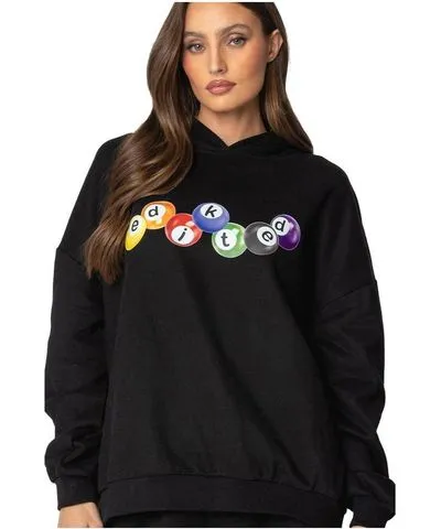 Edikted Women's Billiard Oversized Hoodie