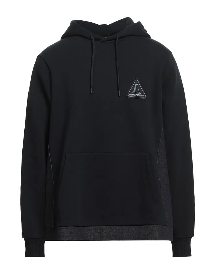 EMPORIO ARMANI  |Long Sleeves Long Sleeve T-shirt Logo Hoodies