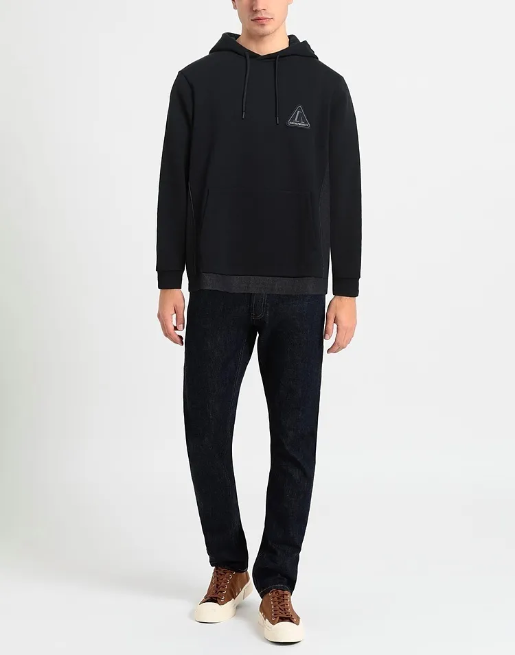 EMPORIO ARMANI  |Long Sleeves Long Sleeve T-shirt Logo Hoodies