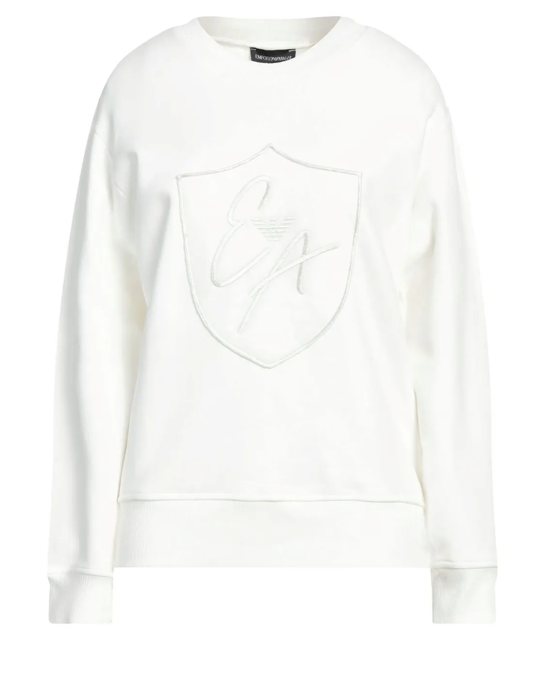 EMPORIO ARMANI  |Unisex Sweat Long Sleeves Plain Cotton Logo