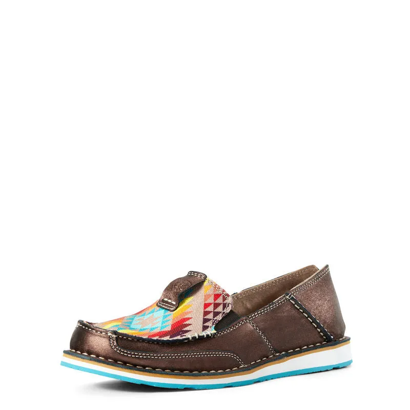 Final Sale Ariat Cruiser Copper Metallic Rainbow Aztec