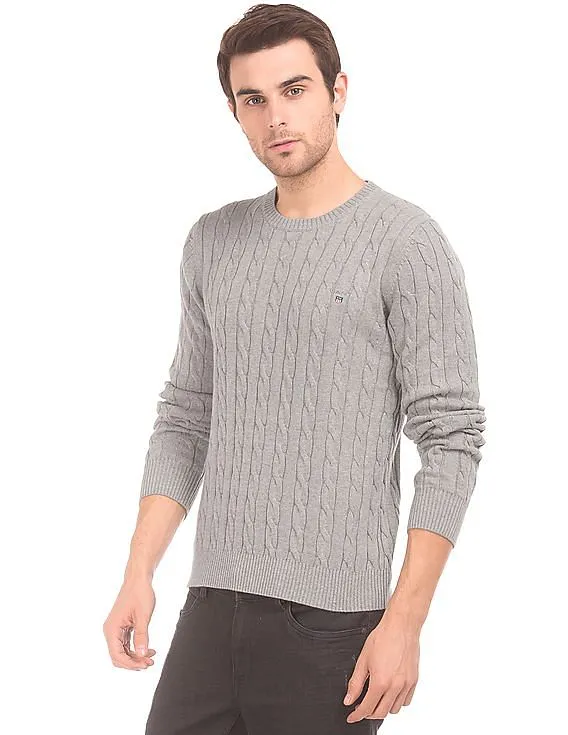 Gant Cable Knit Cotton Sweater