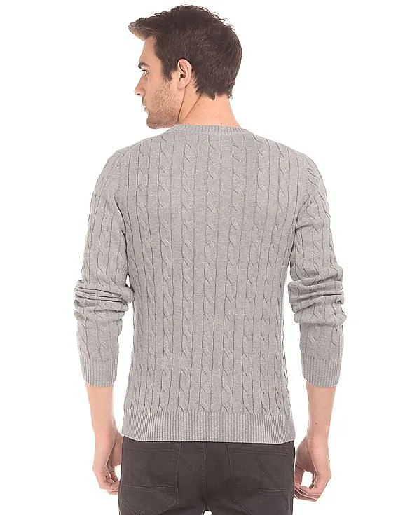 Gant Cable Knit Cotton Sweater