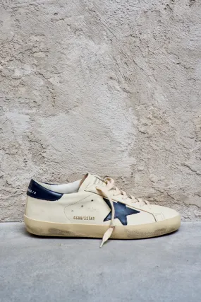 GOLDEN GOOSE Sneakers uomo Super-Star stella navy