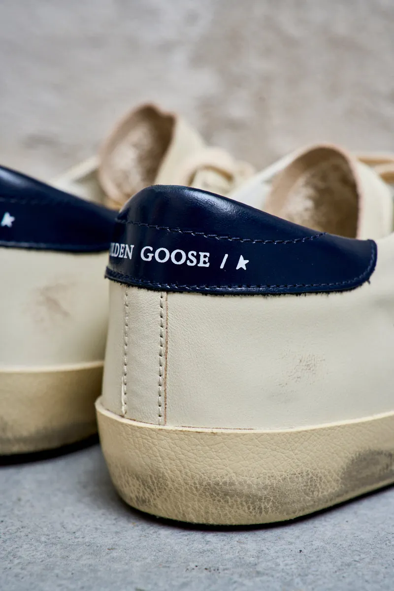 GOLDEN GOOSE Sneakers uomo Super-Star stella navy