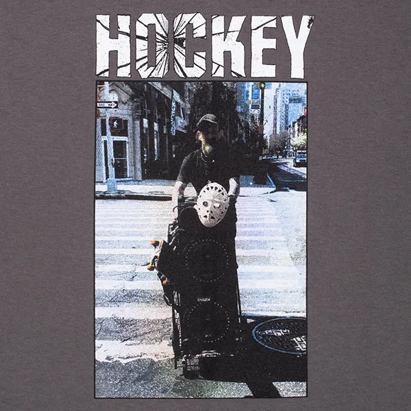 Hockey CrossWalk Tee Charcoal