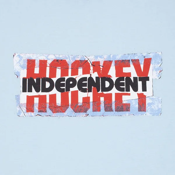 Hockey X Indy Decal Tee Light Blue