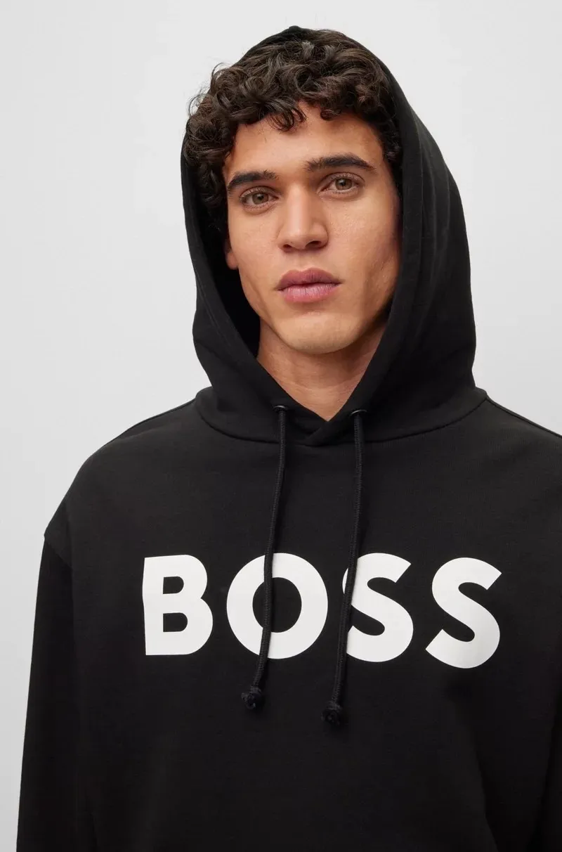 Hugo Boss  |Unisex Street Style Logo Hoodies