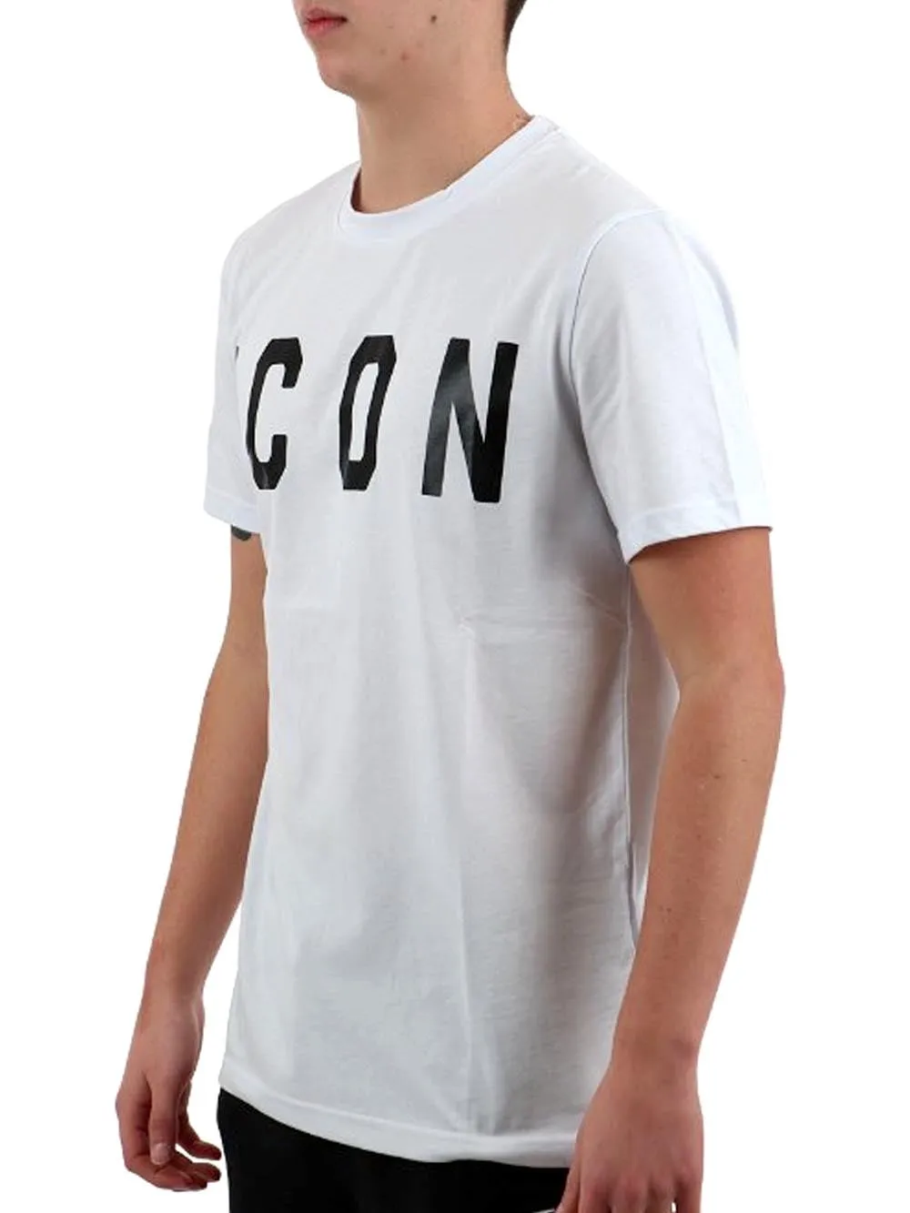 ICON T-shirt Uomo Iu8005t Bianco