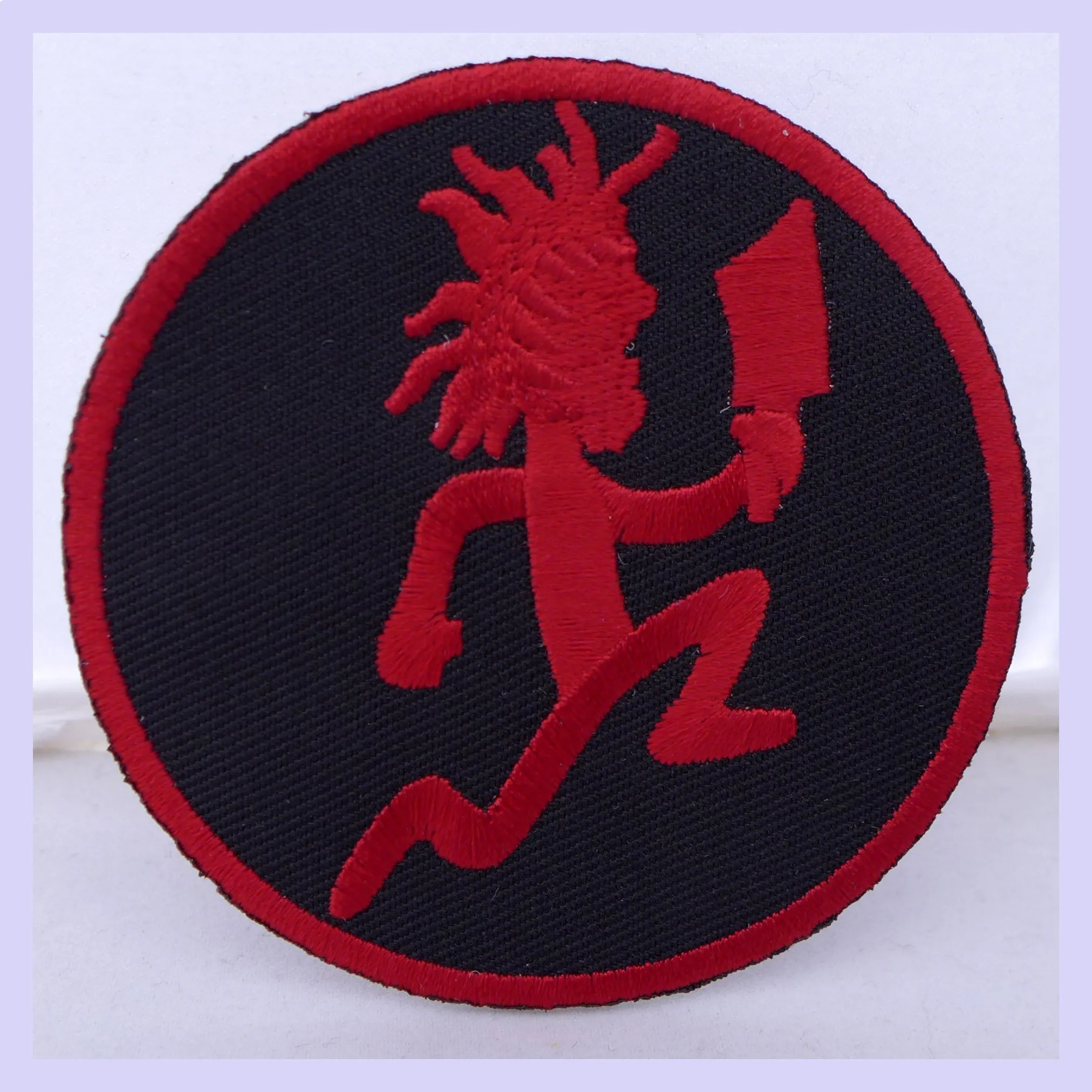 ICP Running Man Round Patch